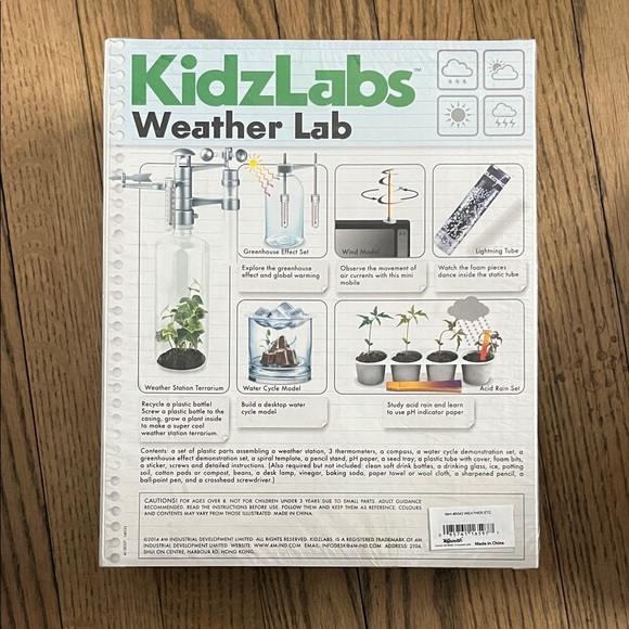 KidzLabs Weather Lab Science Kit - Picture 2 of 2